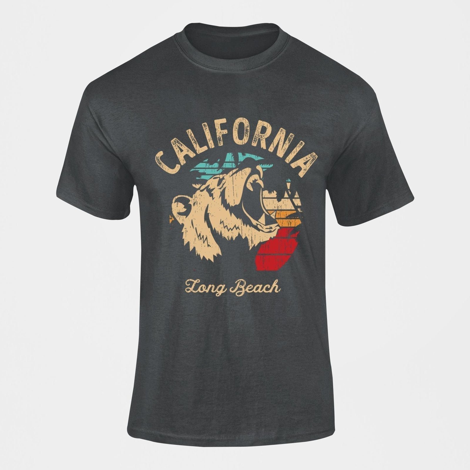 California_Beach_Bear_Illustration_Unisex_T-shirt_Black_A7SUOIJG8Y
