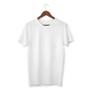 Ultra-Comfort Men’s Lightweight White Cotton T-Shirt